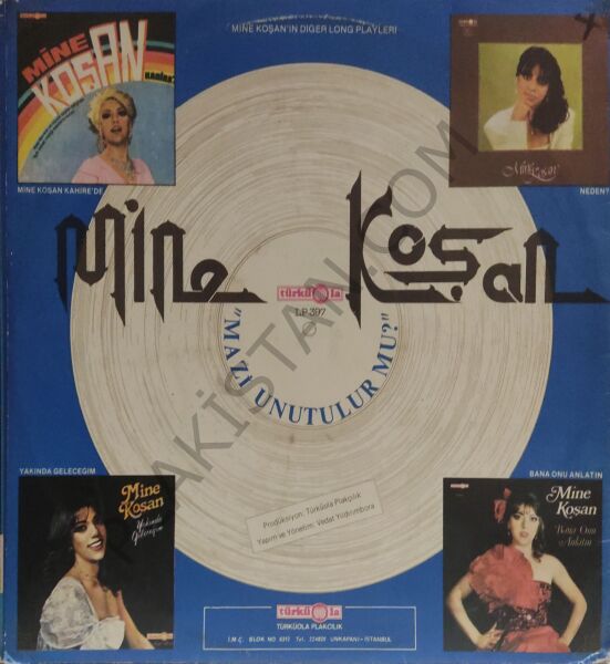 Mine Koşan- Mazi unutulurmu LP