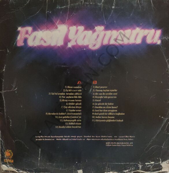 Fasıl  Yağmuru LP