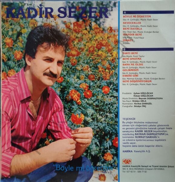 Kadir Sezer & Böylemi öğrettim LP PLAK