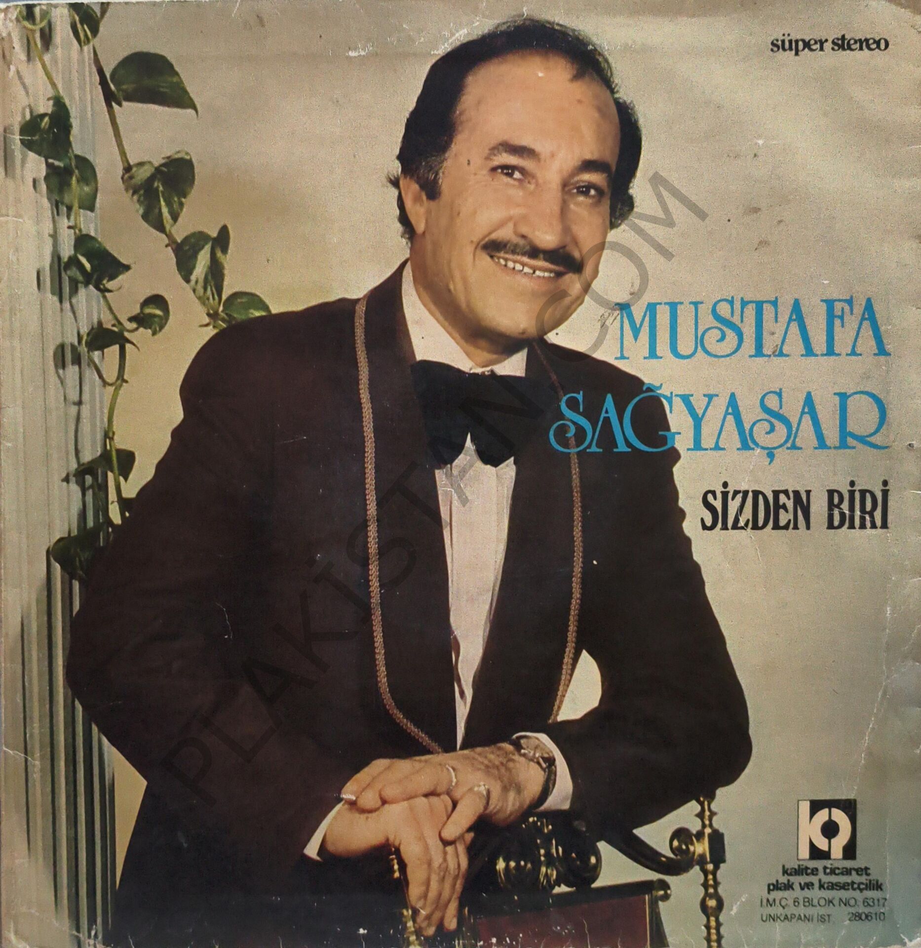 Mustafa Sağyaşar & Sizden biri LP PLAK