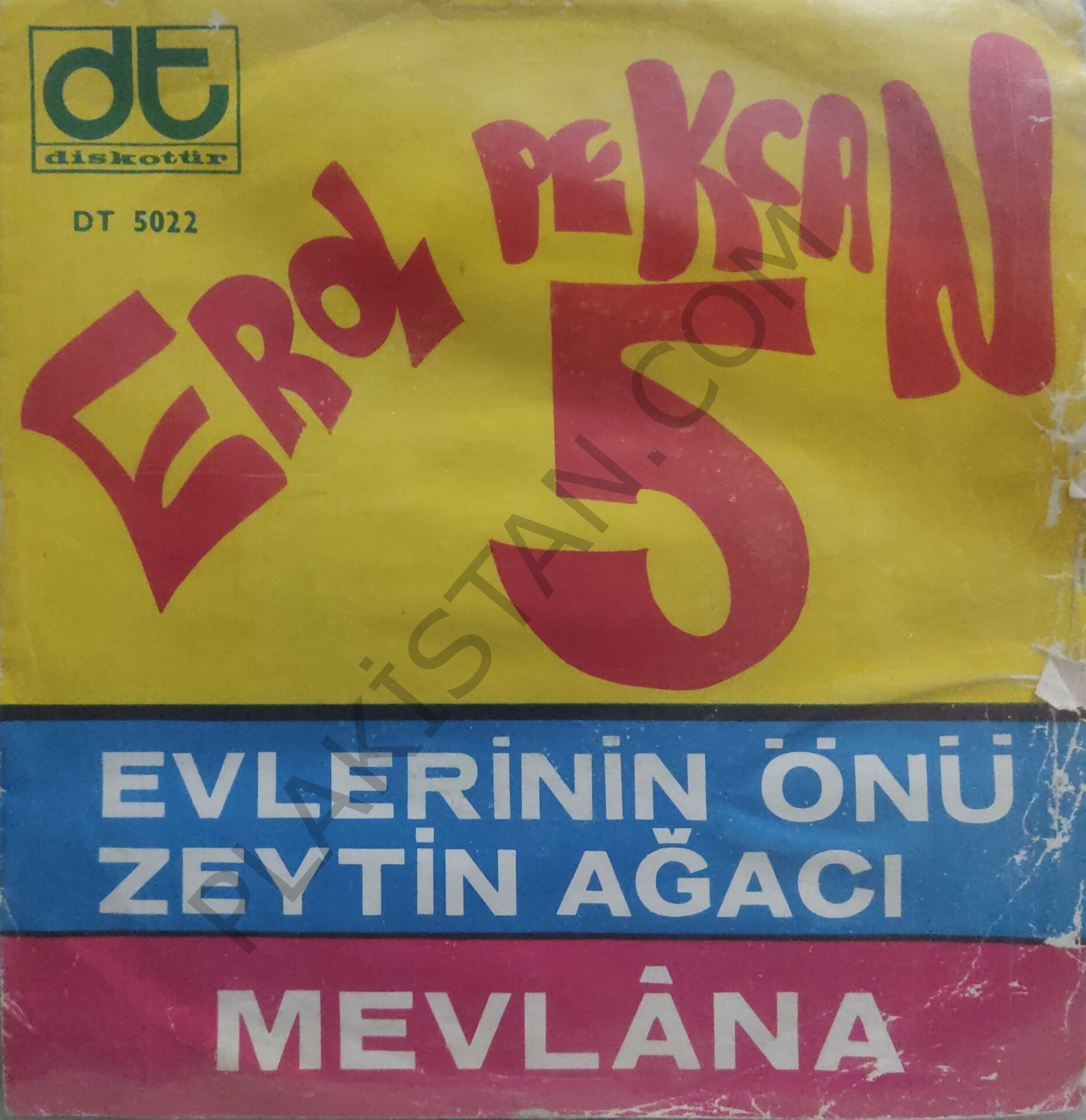 Erol Pekcan 5 - Evlerinin Önü Zeytin Ağacı 45lik PLAK