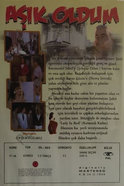 Aşık Oldum - DVD FİLM