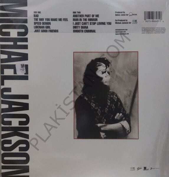 Michael Jackson - Bad ''Picture Disc'' LP PLAK