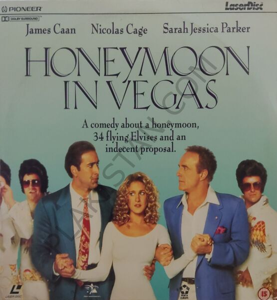 Honeymoon In Vegas Ex Rental  - Comedy Nicholas Cage - LAZERDİSC