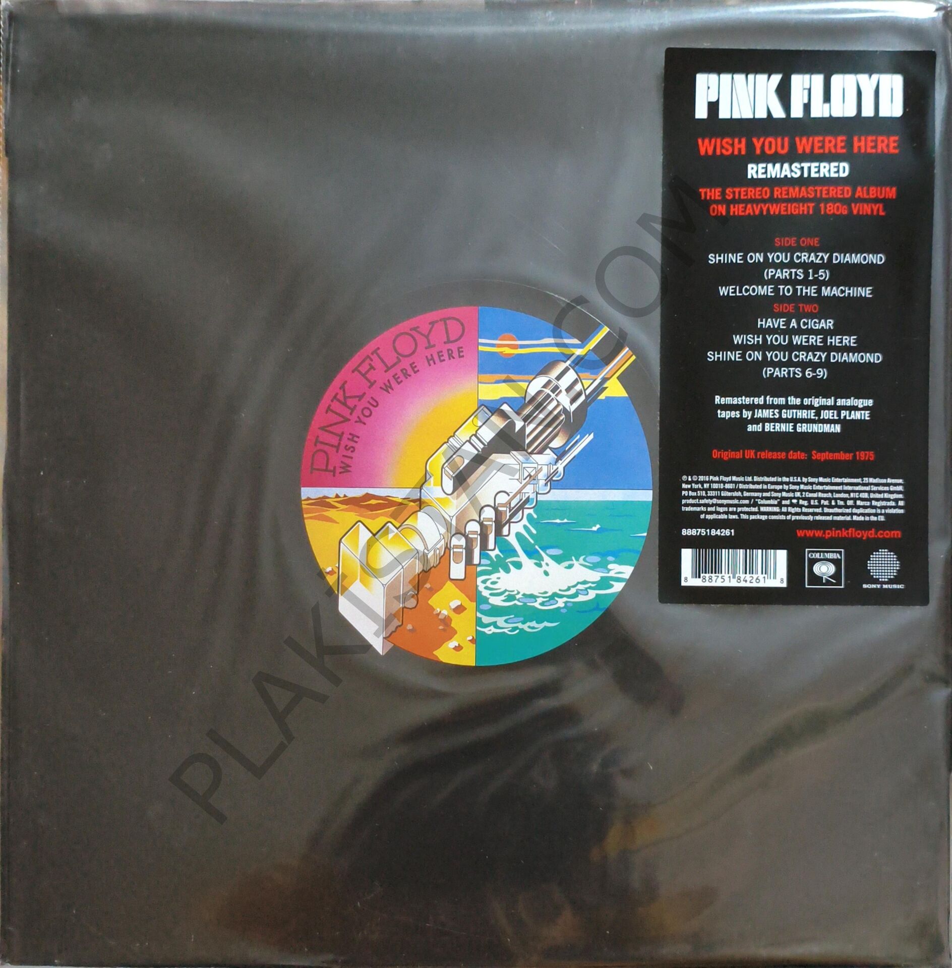 Pink Floyd & Wish You Were Here LP PLAK