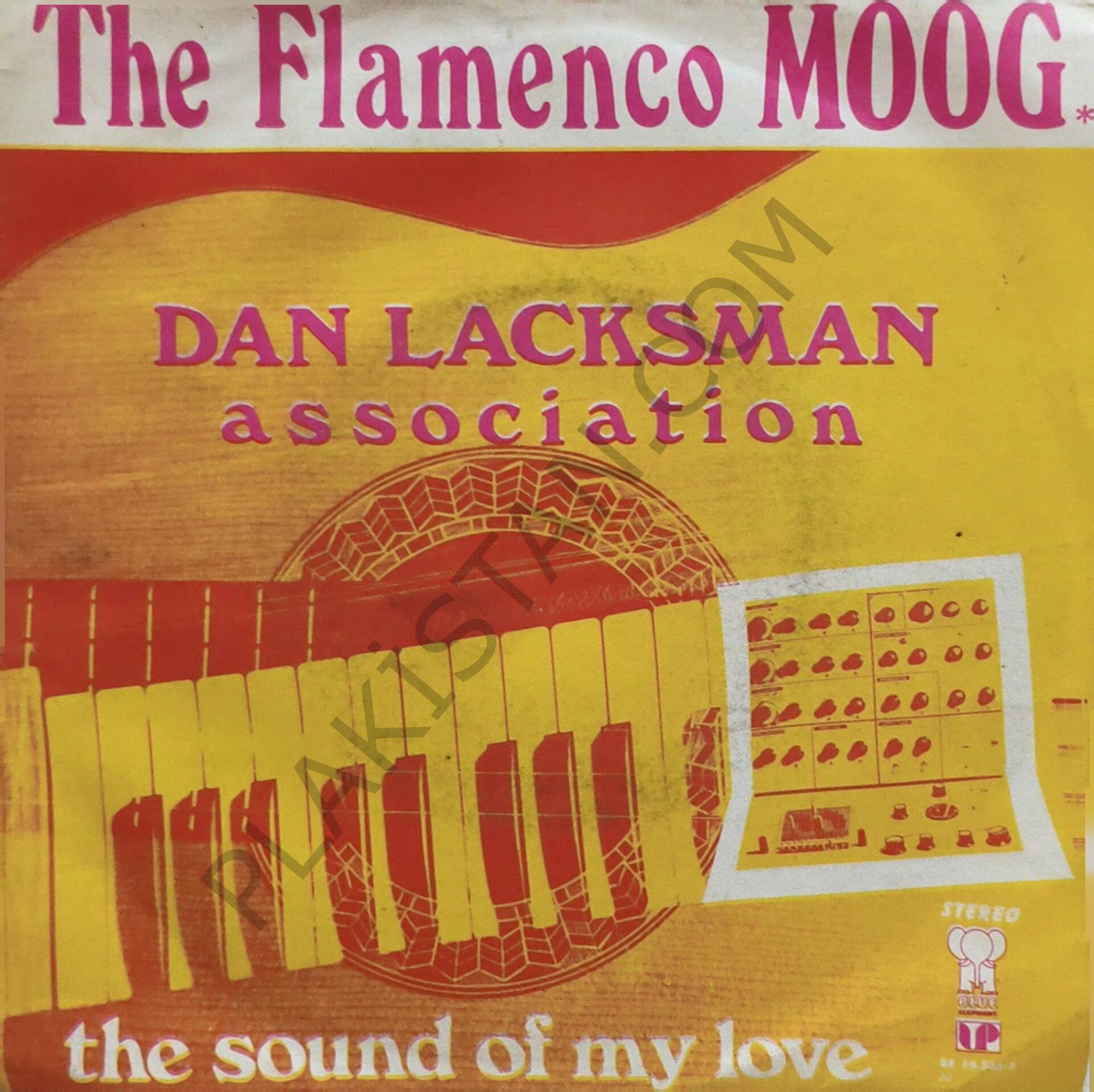 Dan Lacksman Association – The Flamenco Moog 45 LİK PLAK