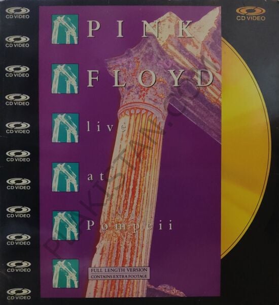 The pink floyd : live at pompei  LASERDİSC