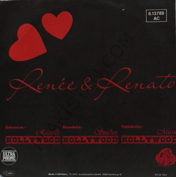Renée & Renato – Just One More Kiss 45 LİK PLAK