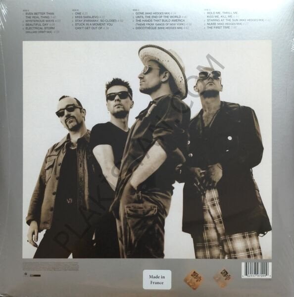 U2 & The Best Of 1990-2000 & 2 LP PLAK
