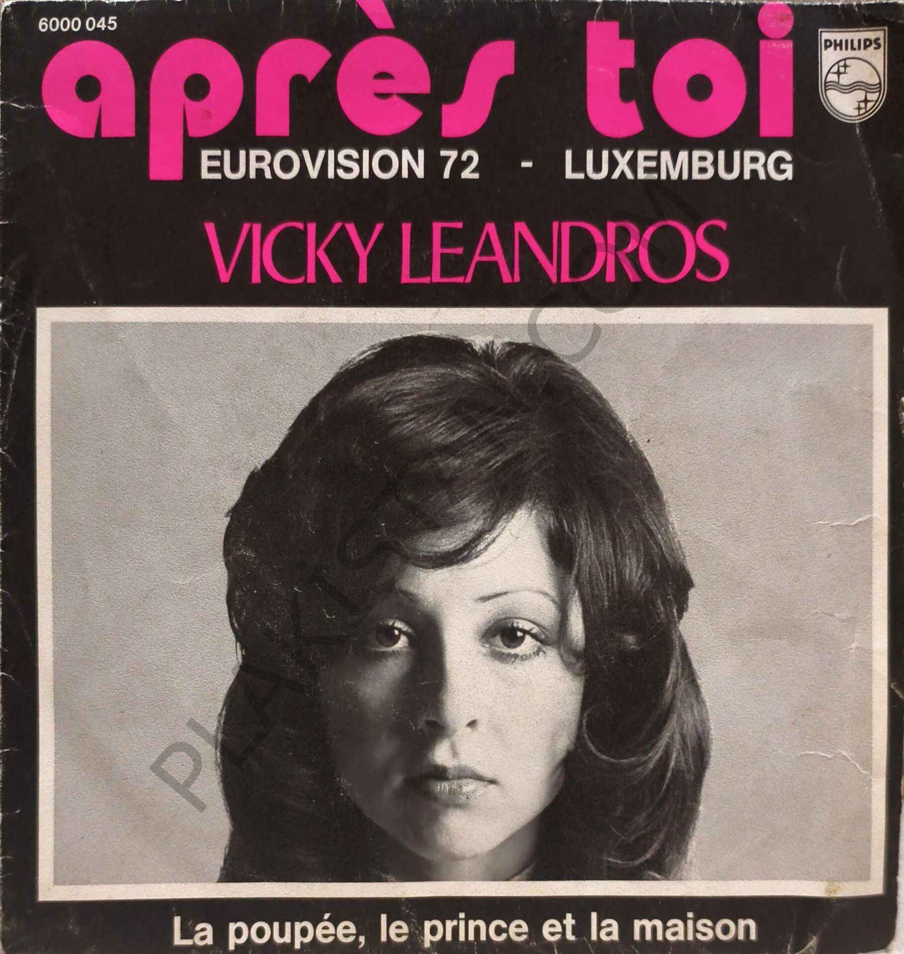 Vicky Leandros – Après Toi 45 LİK PLAK