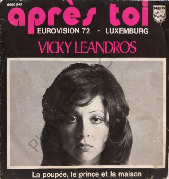 Vicky Leandros – Après Toi 45 LİK PLAK