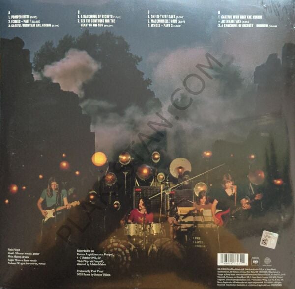 Pink Floyd &  Pink Floyd At Pompeii MCMLXXII &  2 LP PLAK