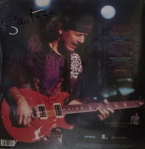 Santana – Supernatural -  2LP PLAK