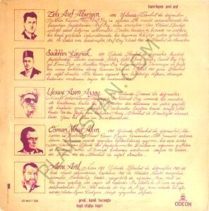 Bekir Sıtkı Sezgin LP