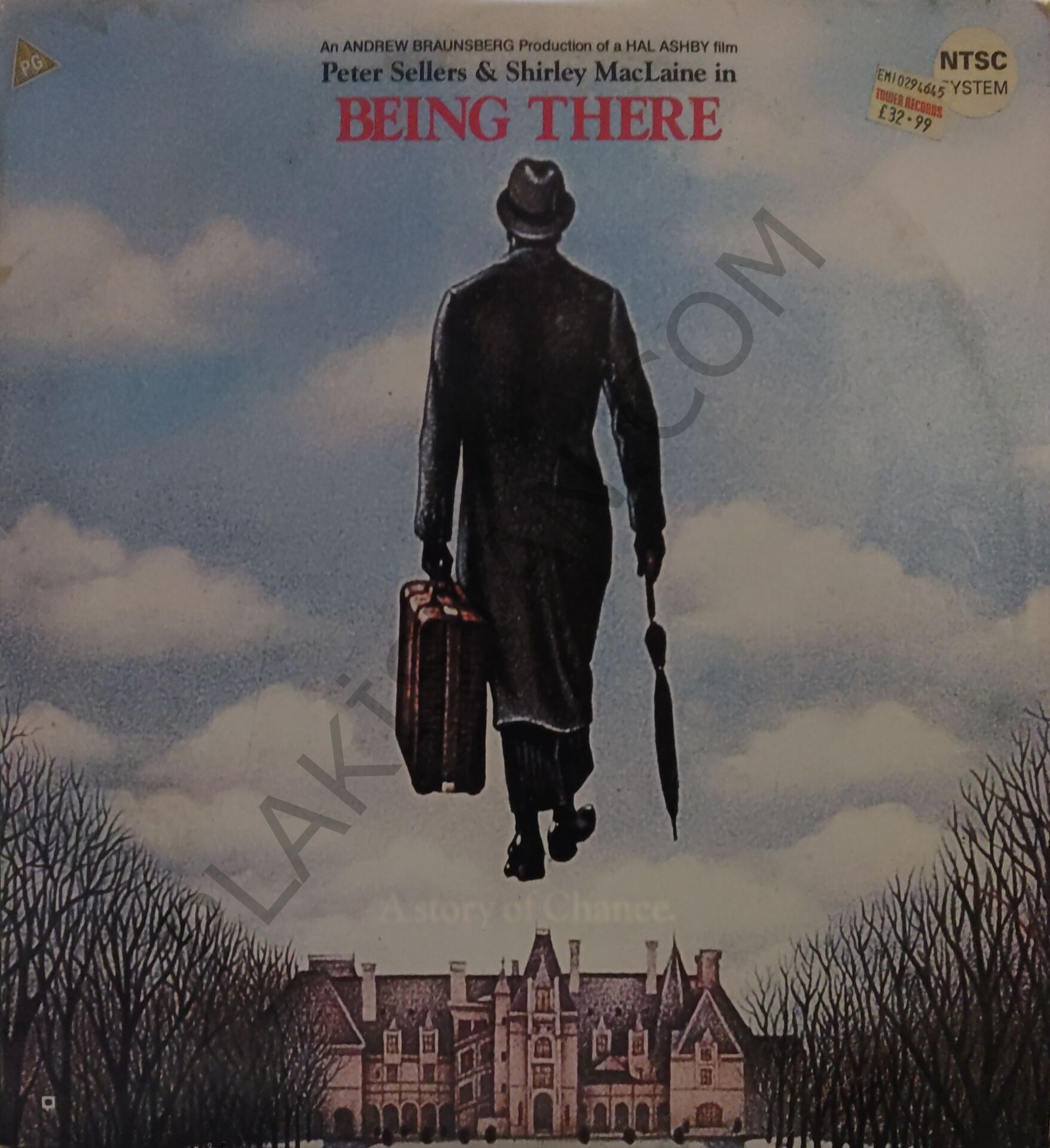 BEING THERE - BİR YERDE - PETER SELLERS - SHIRLEY MacLAINE - HAL ASHBY - SNAPCASE LAZERDİSC
