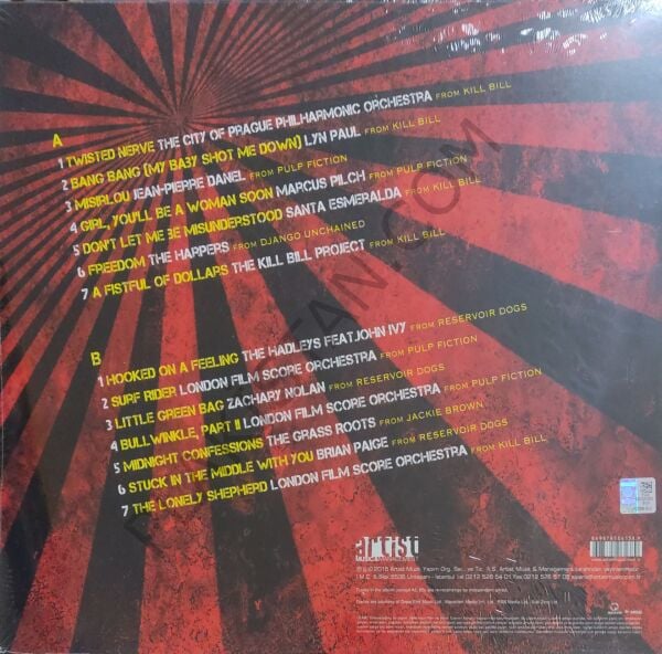 Tarantino -The Collection  LP PLAK
