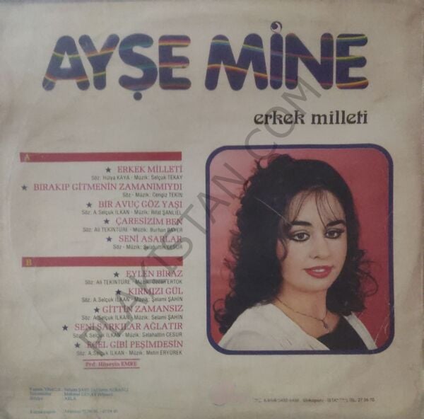 Ayşe Mine - Erkek Milleti LP