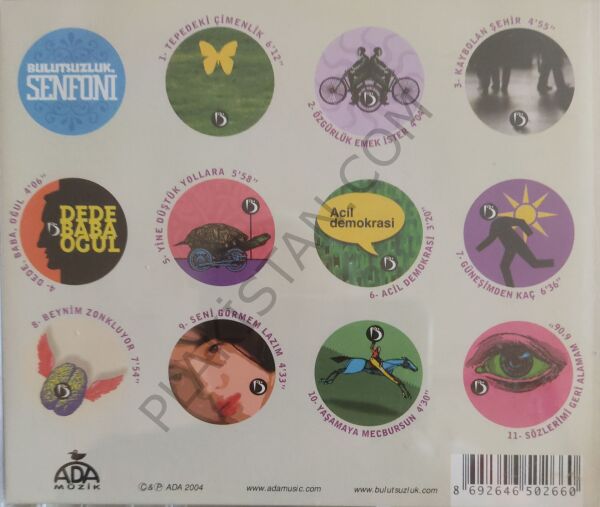 Bulutsuzluk Özlemi – Bulutsuzluk Senfoni CD