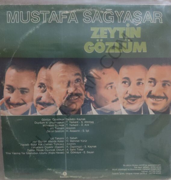 Mustafa Sağyaşar Zeytin Gözlüm LP