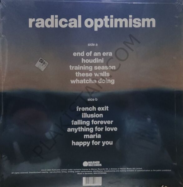 Dua Lipa – Radical OptimismLP PLAK