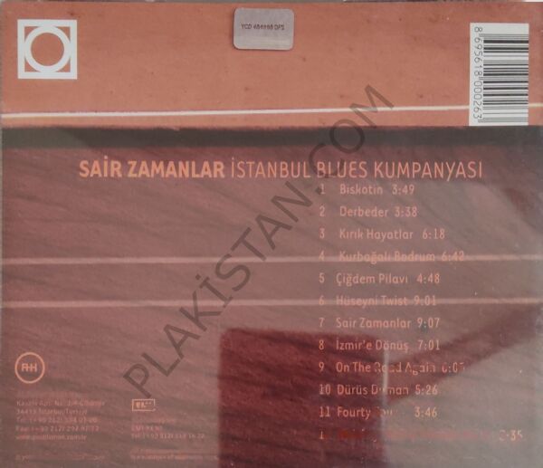 stanbul Blues Kumpanyası – Sair Zamanlar CD
