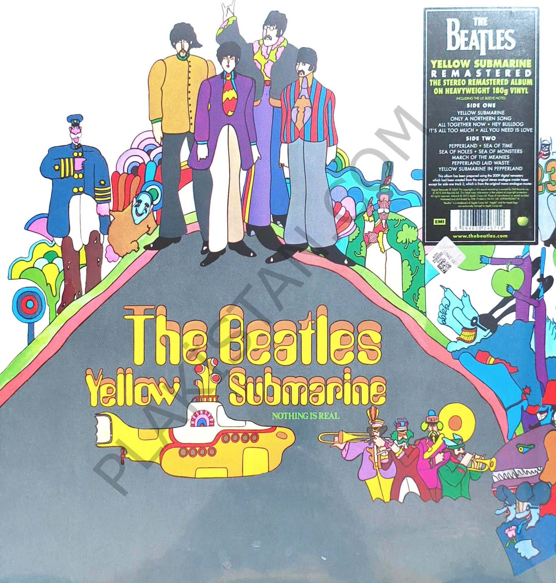 The Beatles & Yellow Submarine  LP PLAK