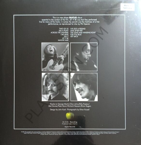 The Beatles & Let It Be LP PLAK