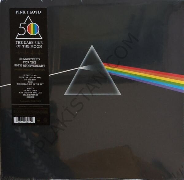 Pink Floyd - The Dark Side Of The Moon ( 50TH Anniversary ) LP PLAK