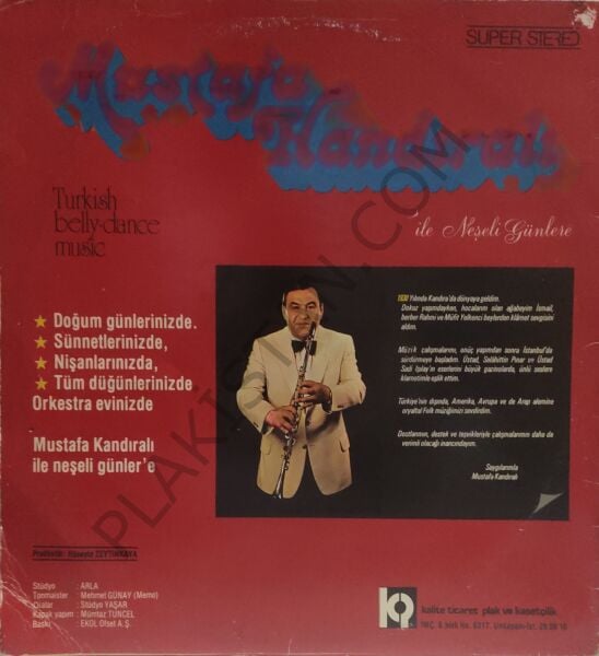 Mustafa Kandıralı İle Neşeli Günler LP
