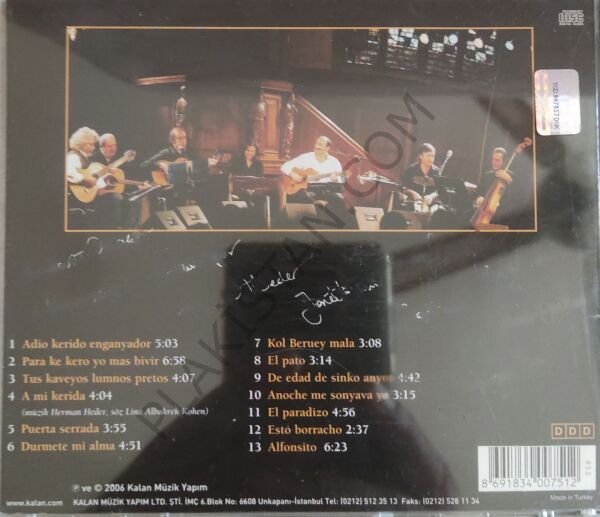 Janet & Jak Esim Ensemble Adio - CD