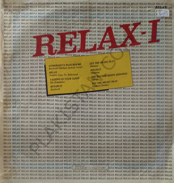 RELAX 1 LP PLAK