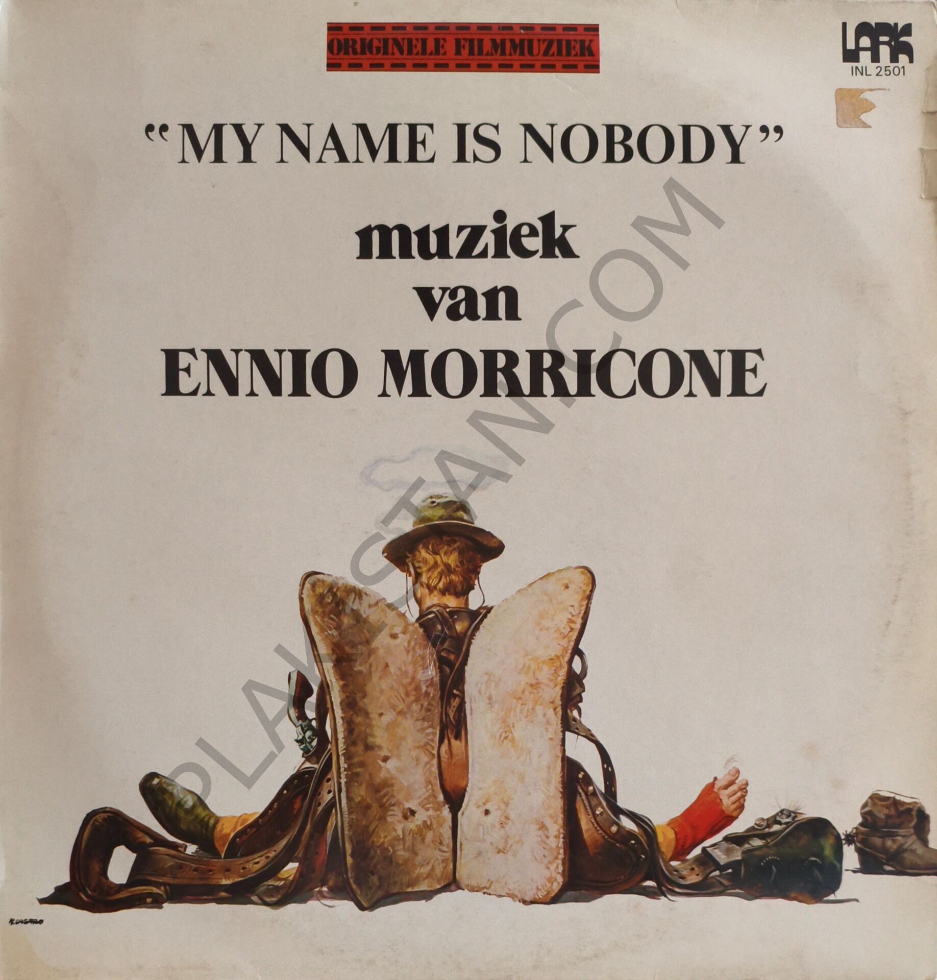 Ennio Morricone – Originele Film muziek  ( My Name Is Nobody )  Muziek Van Ennio Morricone LP PLAK