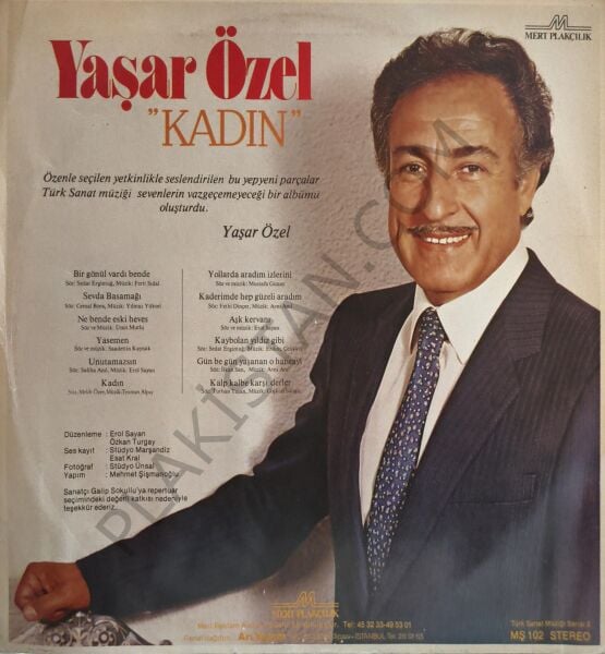 Yaşar Özel & Kadın LP PLAK