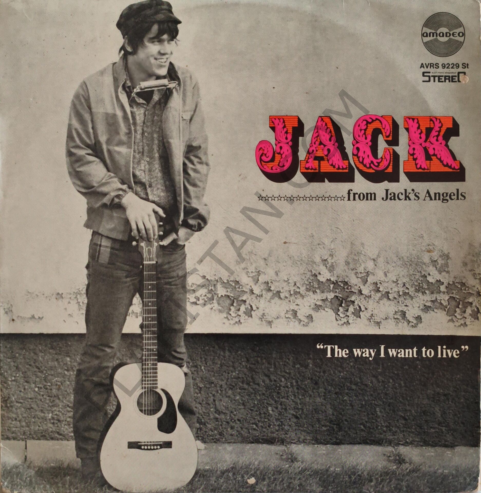 Jack ... from Jack's Angels* – ''The Way I Want To Live'' LP PLAK