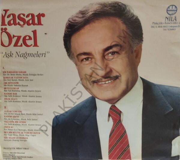 Yaşar Özel & Aşk Nağmeleri LP PLAK