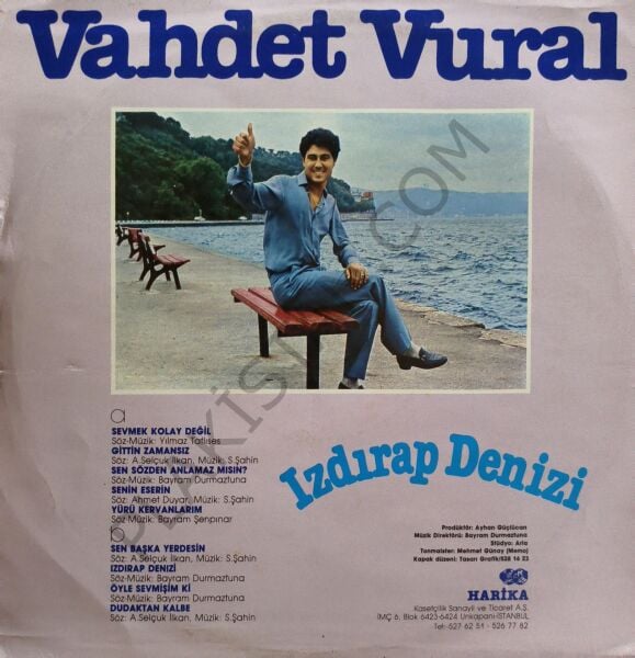 Vahdet Vural & Izdırap denizi LP PLAK