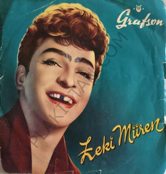 Zeki Müren Beklerim Her Gece Pencerelerde 45 LİK PLAK