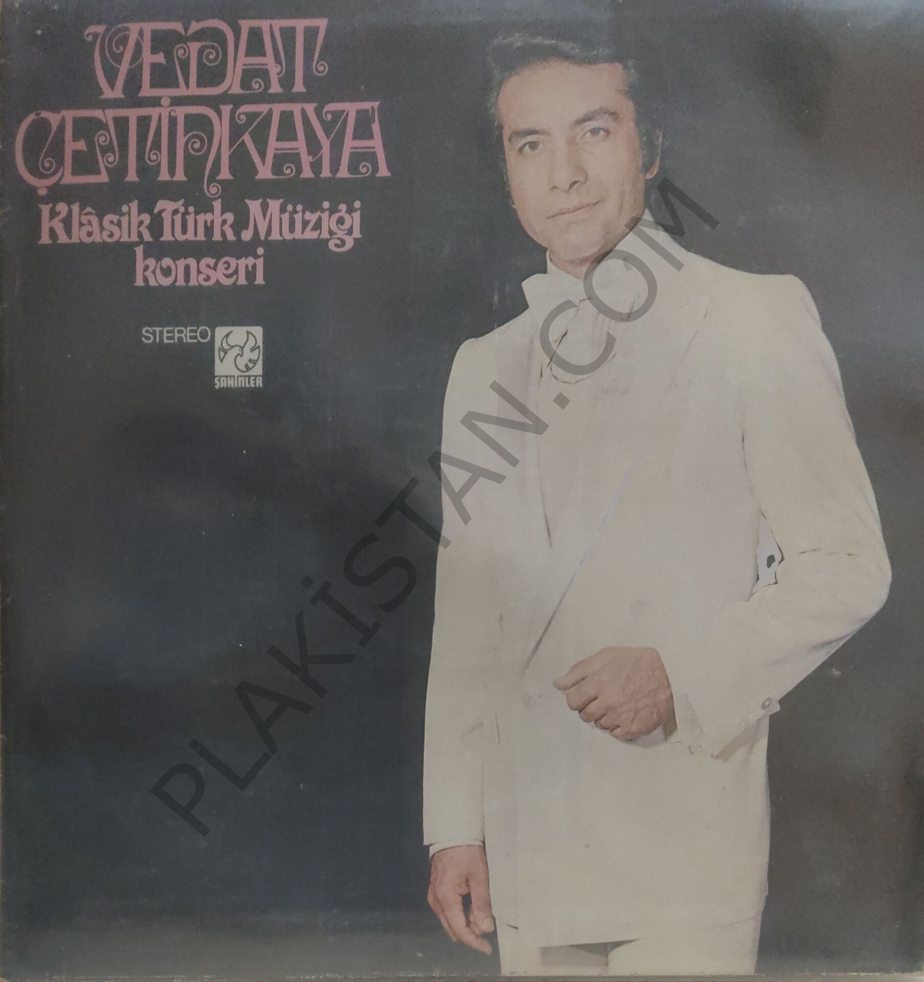 Vedat Çetinkaya & Klasik Türk müziği konseri LP PLAK