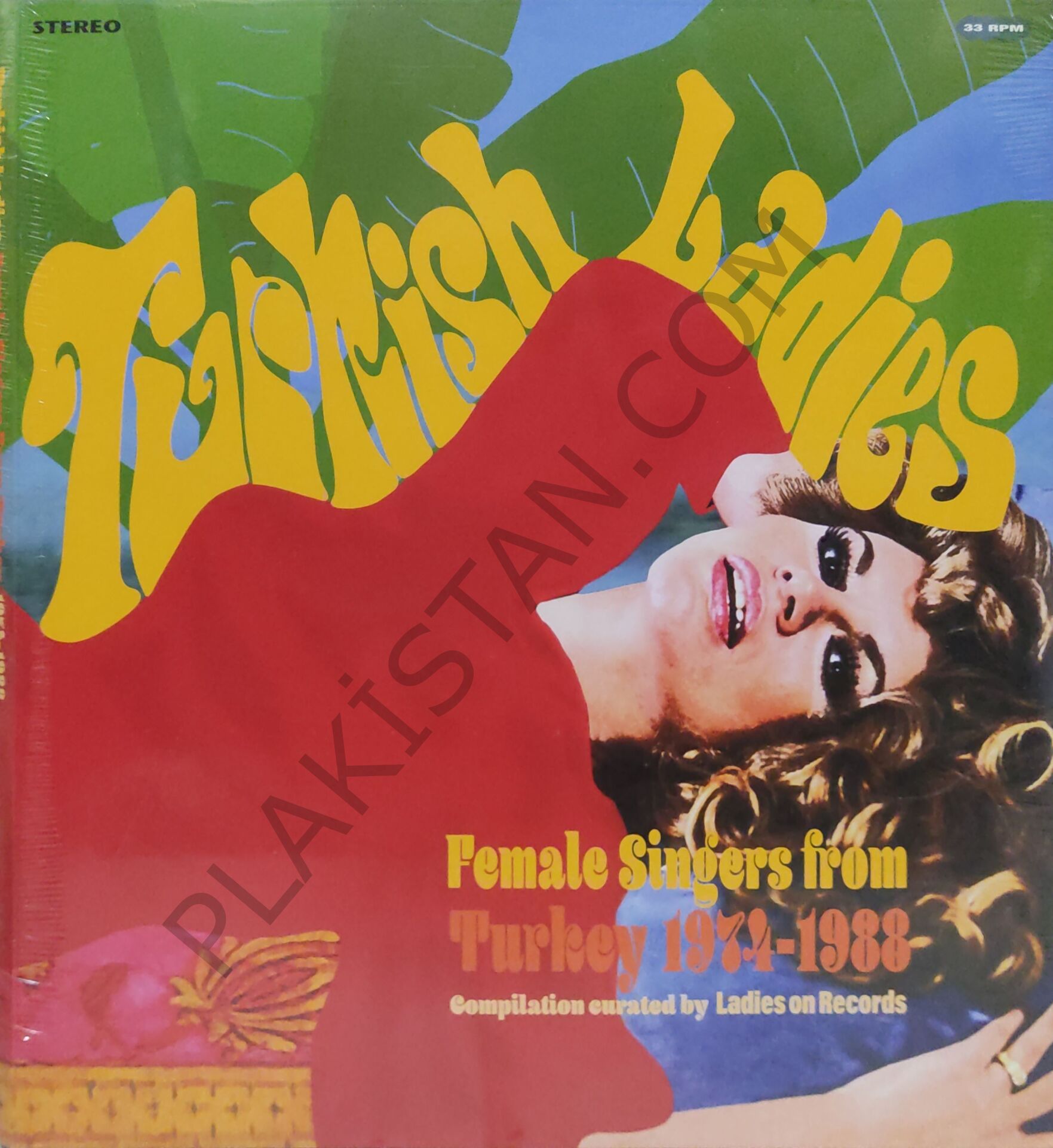Turkish Ladies Female Singers From Turkey 1974-1988 LP PLAK