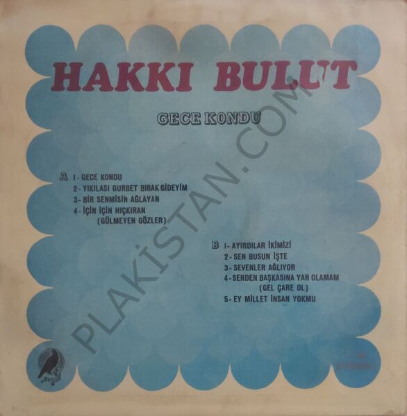 Hakkı Bulut - Gece Kondu LP
