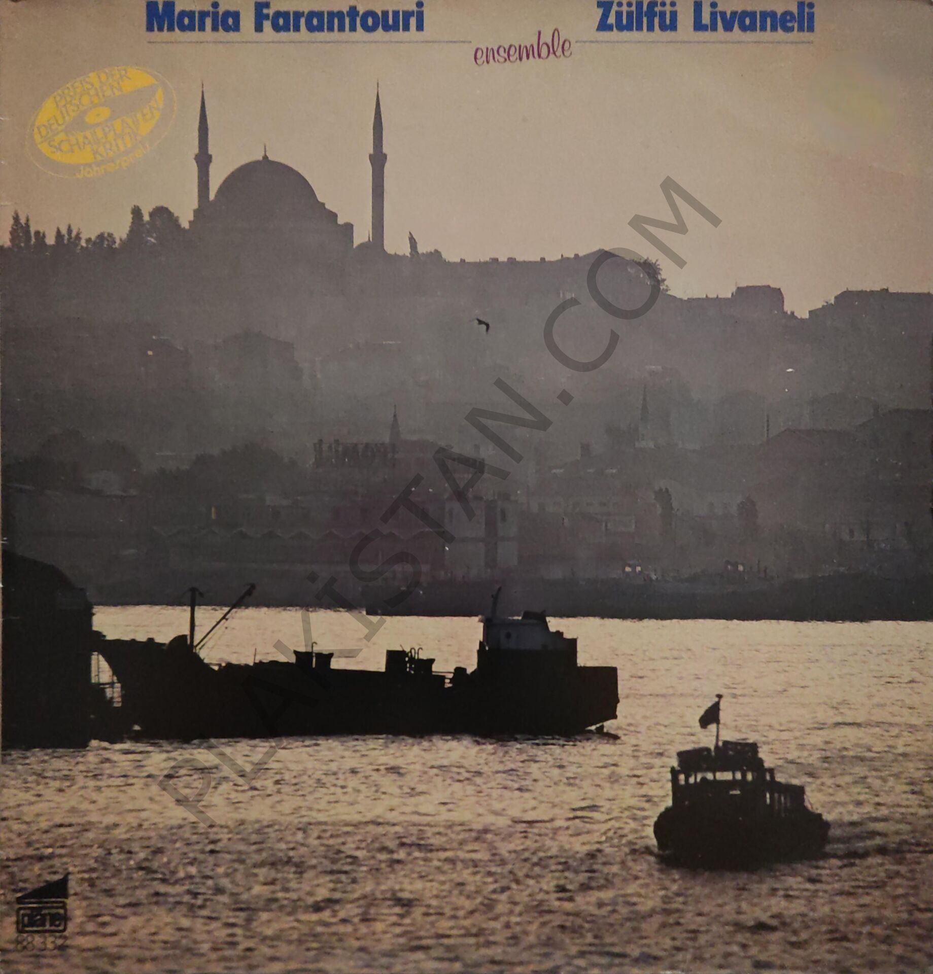 Maria Farantouri & Zülfü Livaneli Ensemble LP