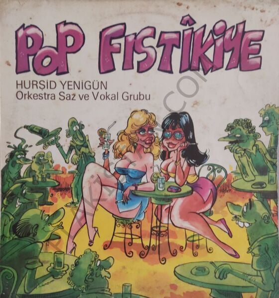 Hurşid Yenigün Orkestra Saz Ve Vokal Grubu Pop Fıstikiye LP