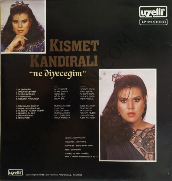 Kısmet Kandıralı & Ne diyeceğim LP PLAK
