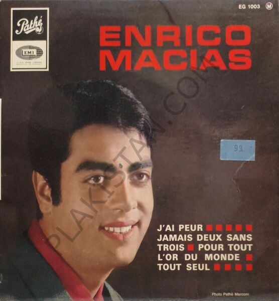 Enrico Macias – J'ai Peur 4 ŞARKI EP PLAK