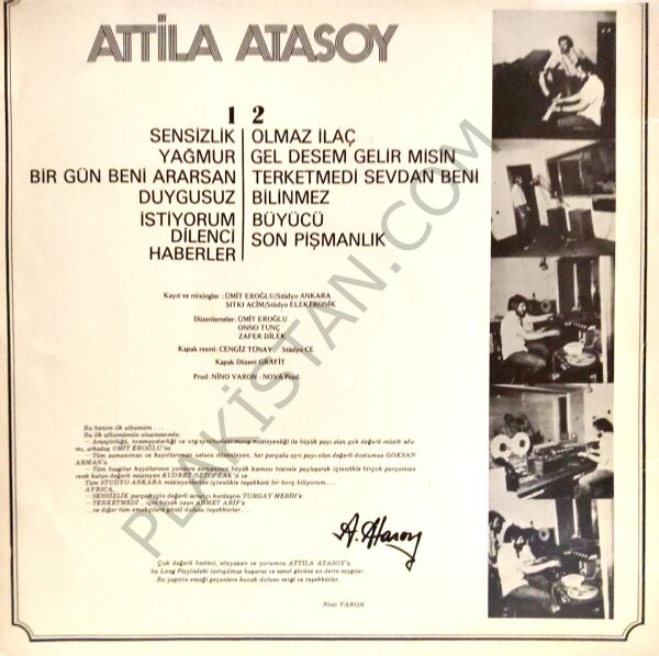 Atilla Atasoy Birgün Beni Ararsan LP