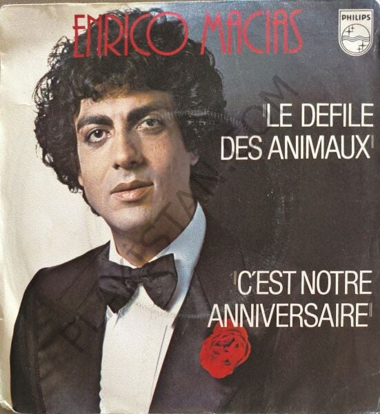 Enrico Macias – Le Dedıle Des Anımaux 45 LİK PLAK