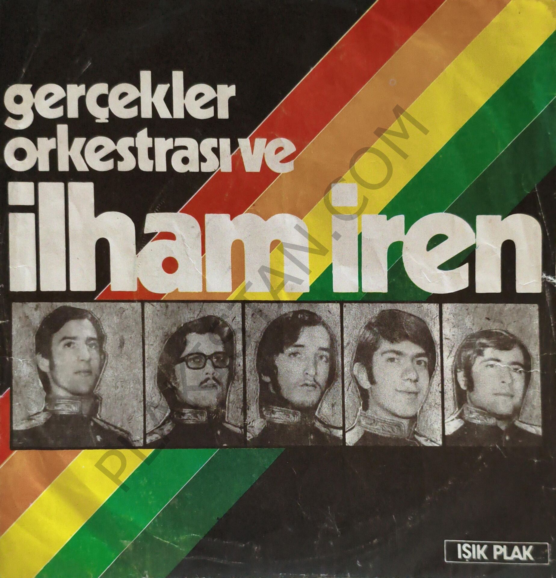 İlham iren & gerçekler orkestrası 45 LİK PLAK
