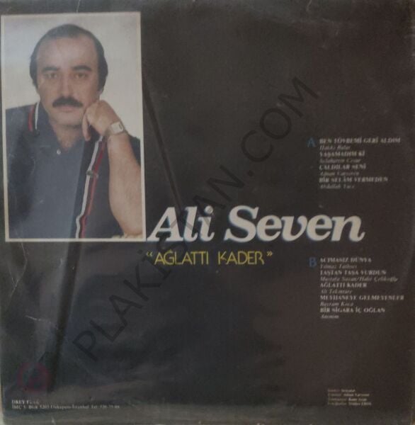 Ali Seven - Ağlattı Kader LP PLAK