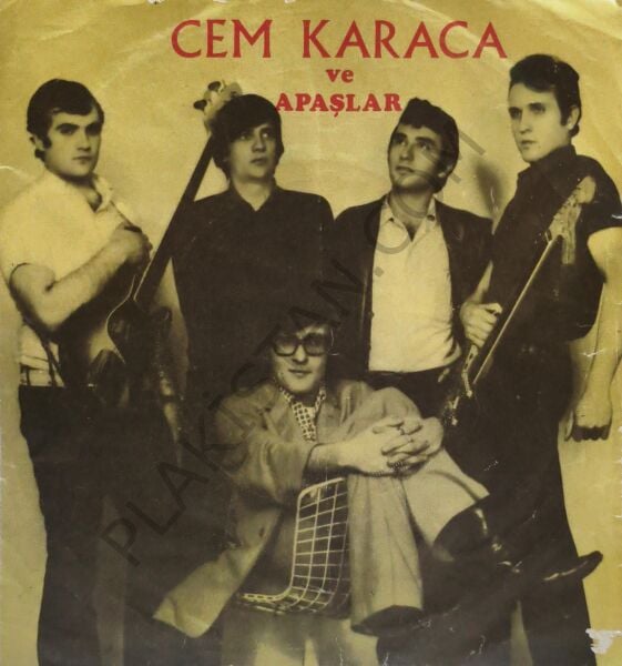 Cem Karaca ve Apaşlar & Ep 45 LİK PLAK