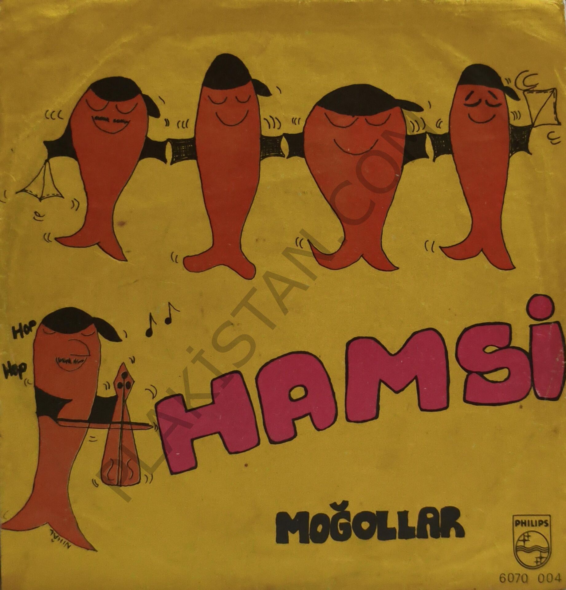 Moğollar & Hamsi 45 LİK PLAK